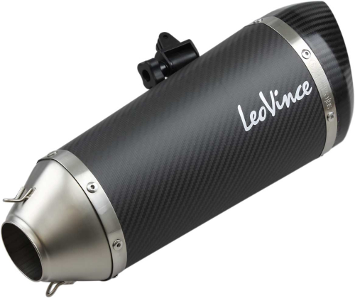 Leo Vince - Leo Vince Factory S Replacement Muffler - Carbon Fiber - Left - 308420482R