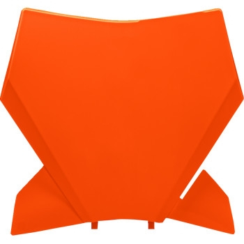 UFO Plastics - UFO Plastics Front Number Plate - Orange - KT05013#127
