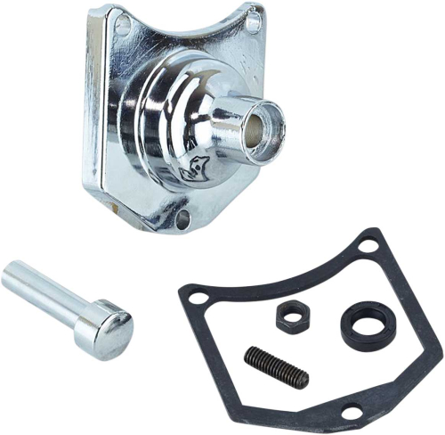 Drag Specialties - Drag Specialties Solenoid End Cover/Starter Button for 1.0, 2.0, 2.4, and 2.6kW Starters - 2110-0978
