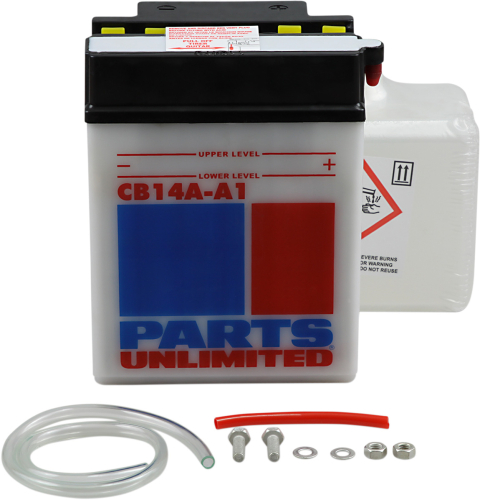 Parts Unlimited - Parts Unlimited 12V Heavy Duty Battery Kit - CB14A-A1-FP