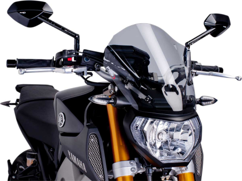 PUIG - PUIG Naked New Generation Touring Windscreen - Smoke - 6861H