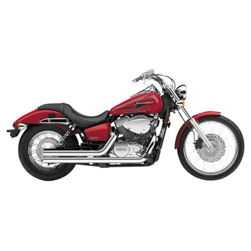 Cobra - Cobra Street Rod Exhaust - Straightcut - Chrome - 3718T
