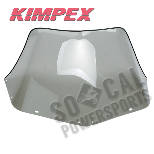 Kimpex - Kimpex Polycarbonate Windshield -Standard - 13in. - Smoke - 06-123