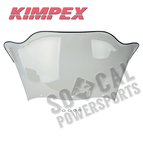 Kimpex - Kimpex Polycarbonate Windshield - Standard - 16in. - Smoke - 06-142