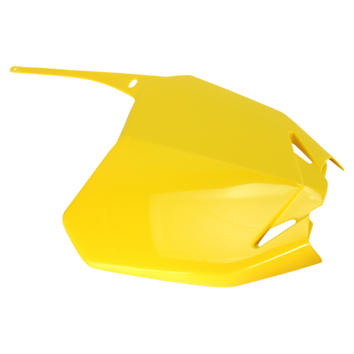 UFO Plastics - UFO Plastics Front Number Plate - RM Yellow - SU04919-102