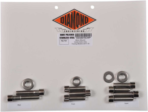 Diamond Engineering - Diamond Engineering Socked Head Bolts Kit - Stainless Steel - DE5467SCHP