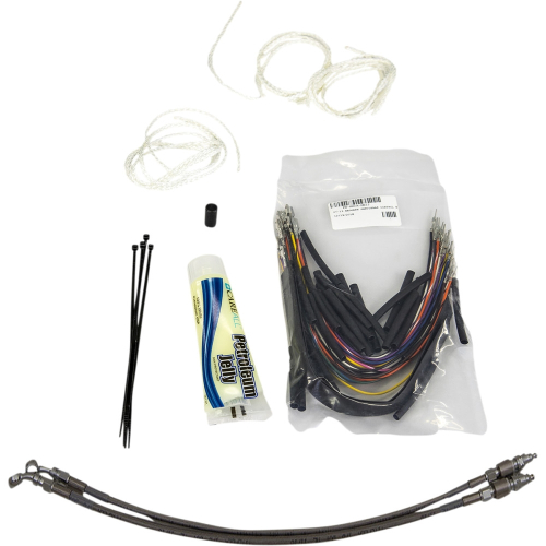 Fat Baggers, Inc. - Fat Baggers, Inc. EZ Install Handlebar Kit - Braided - 109716