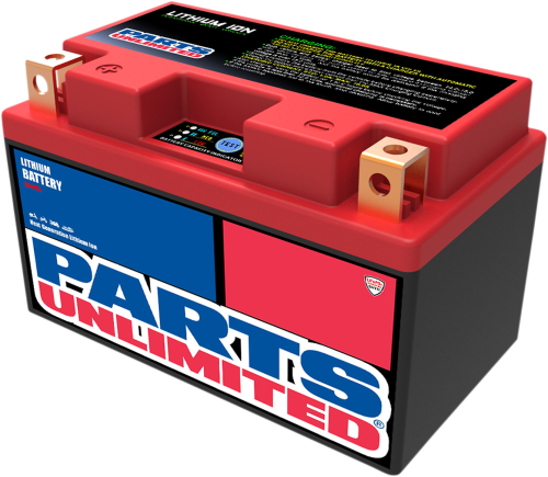 Parts Unlimited - Parts Unlimited Lithium Ion Battery - 5-7/8in. L x 3-7/16in. W x 3-11/16in. H - 2113-0682