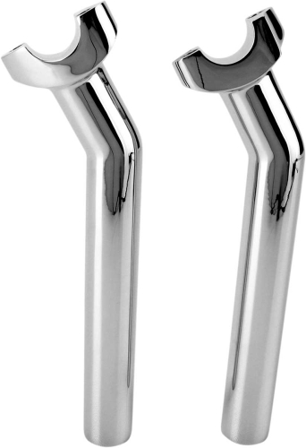 Drag Specialties - Drag Specialties Forged Aluminum Pullback Riser - 8.5in. - Chrome - 241604