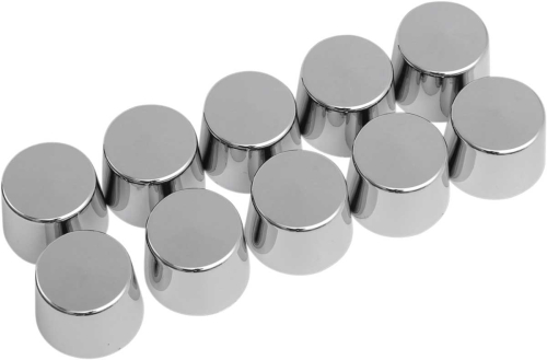 Drag Specialties - Drag Specialties Individual Chrome Bolt Cover - 1/2in. shouldered hex bolt/nut - 352051