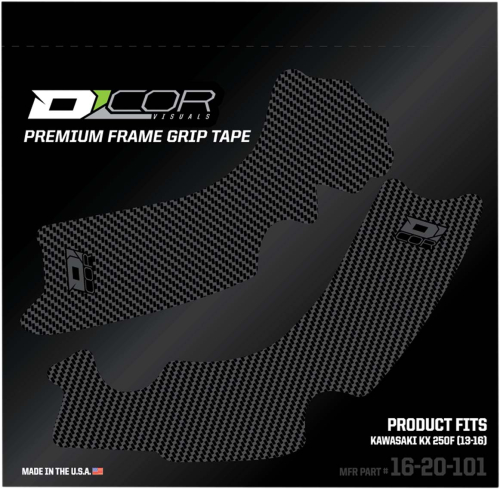 DCOR - DCOR Frame Grip Guard Decals - Gray - 16-20-101