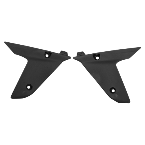 UFO Plastics - UFO Plastics Lower Radiator Covers - Black - HU03325-001
