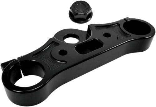 Joker Machine - Joker Machine Dyna Upper Triple Tree - Black Anodized - 10-330B