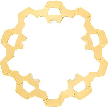 Lyndall Racing Brakes - Lyndall Racing Brakes Front Brake Rotor - 11.8 in. - Gold - 3-222