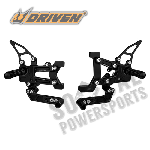 Driven Racing - Driven Racing TT Rearset - DRP-703BK