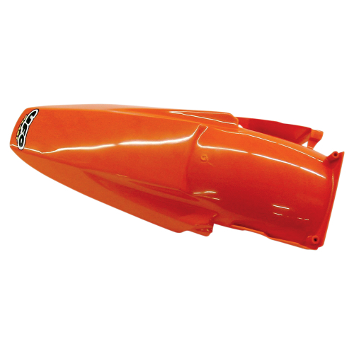 UFO Plastics - UFO Plastics Enduro Rear Fender without Light - 98-12 KTM Orange - KT03067-127