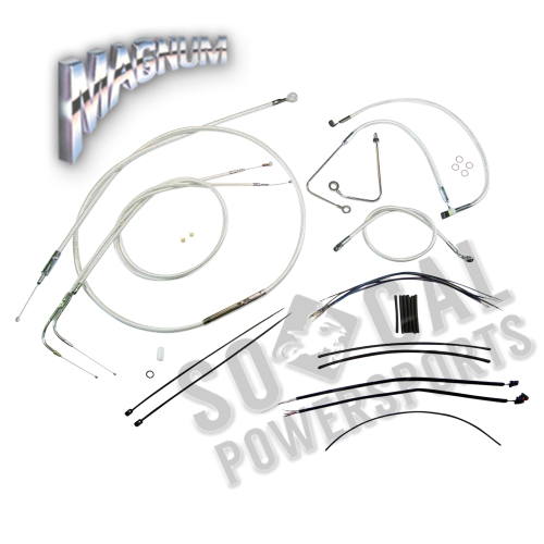 Magnum - Magnum Sterling Chromite II Handlebar Installation Kit for 12-14in. Ape - 387581