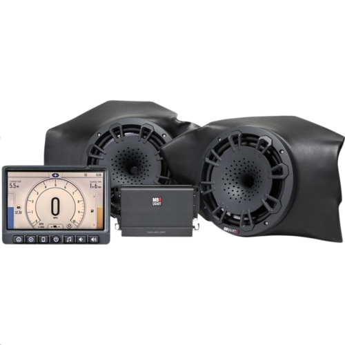 MB Quart - MB Quart Ride Command Audio System - Stage 2 - 400-watt - MBQR-STG2-RC-1