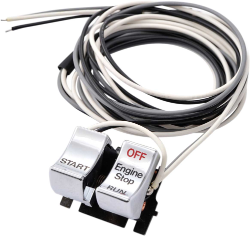 Drag Specialties - Drag Specialties Handlebar Start and Stop Switches - Chrome - 71589-92CPL-HC4