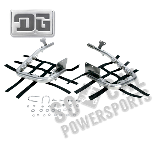 DG Performance - DG Performance Alloy Nerf Bars - Alloy Bar - Black Web - 60-6250