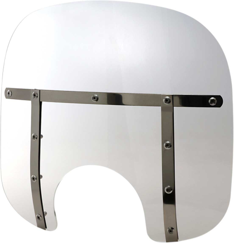 Memphis Shades - Memphis Shades Memphis Fats Windshield (7in. Cutout) - 13in. - Clear - MEM3110