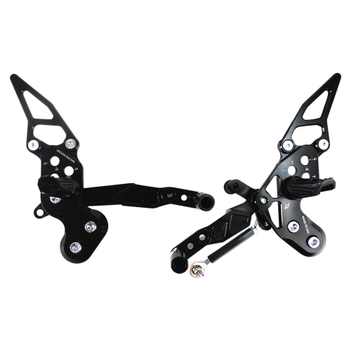 Driven Racing - Driven Racing TT Rearset - DRP-724-BK