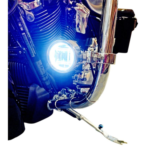 Custom Dynamics - Custom Dynamics LED Halo Fog Lights - Chrome - PB-FOG-SS6-C