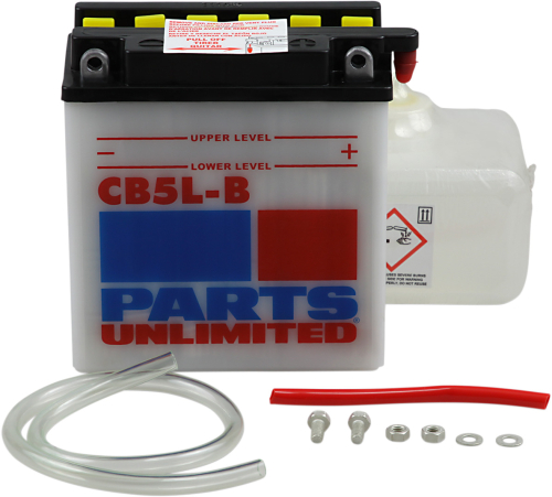 Parts Unlimited - Parts Unlimited 12V Heavy Duty Battery Kit - CB5L-B-FP