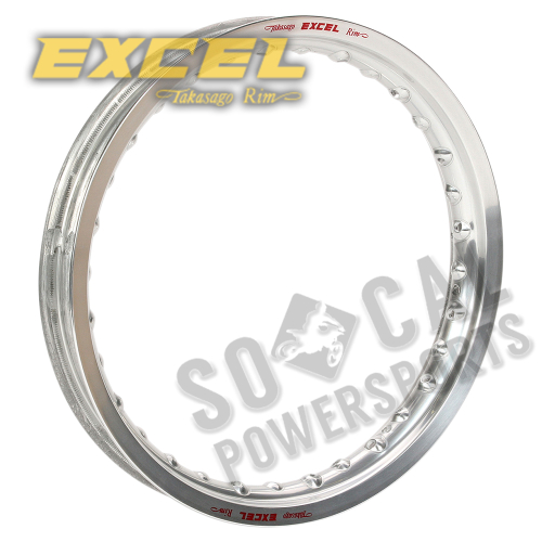 Excel - Excel Takasago Rear Rim - 14x1.60 - Silver - BCS405