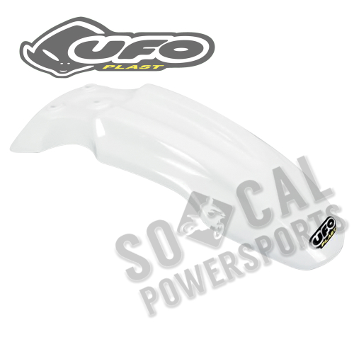 UFO Plastics - UFO Plastics Front Fender - White - HO03641-041