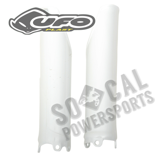 UFO Plastics - UFO Plastics Fork Slider Protectors - White - HO04640-041