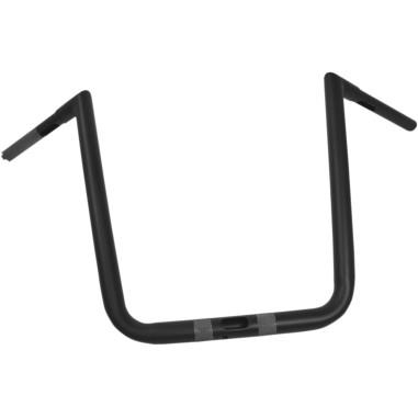LA Choppers - LA Choppers 1-1/4in. Hefty Twin Peaks Handlebar - 16in. - Flat Black - LA-7312-66M