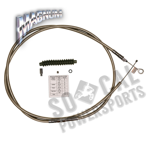 Magnum - Magnum BYO Build Your Own Clutch Cable Kit - Stainless Steel - 398313