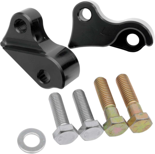 LA Choppers - LA Choppers Rear Lowering Kit - Black - LA-7590-05