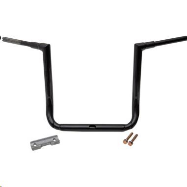 LA Choppers - LA Choppers 1-1/2in. Grande Twin Peaks Touring Handlebars - 16in. Rise - Gloss Black - LA-7365-16B