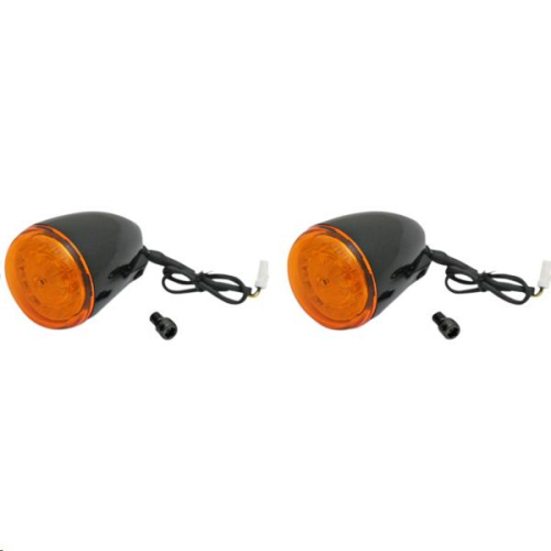 Custom Dynamics - Custom Dynamics Probeam Front/Rear LED Turn Signal - Gloss Black - PB-IND-FTS-A-B