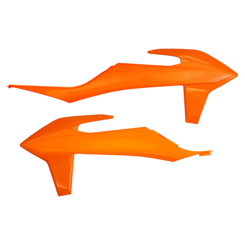 UFO Plastics - UFO Plastics Radiator Covers - KTM Orange - KT04092127