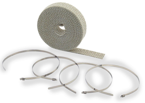 Accel - Accel High-Temperature Exhaust Wrap Kit - Tan - 1in. x 50ft. - 2001TA