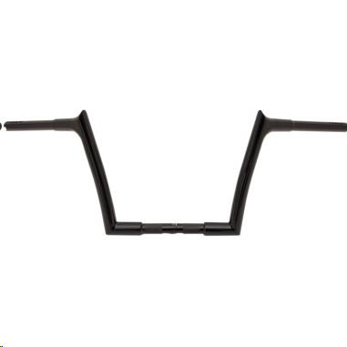 Fat Baggers, Inc. - Fat Baggers, Inc. 1-1/4in. EZ Install Pointed Top Handlebars - Gloss Black - 907010-B