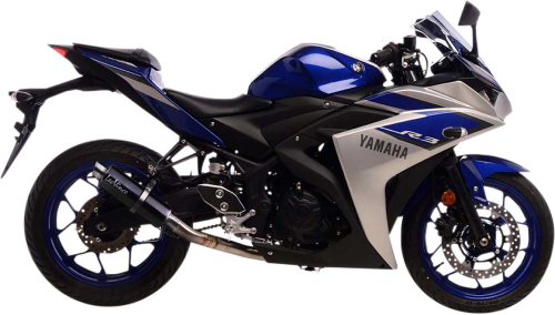 Leo Vince - Leo Vince GP Corsa Exhaust System - Carbon Fiber Muffler - Stainless End Cap - 3380U