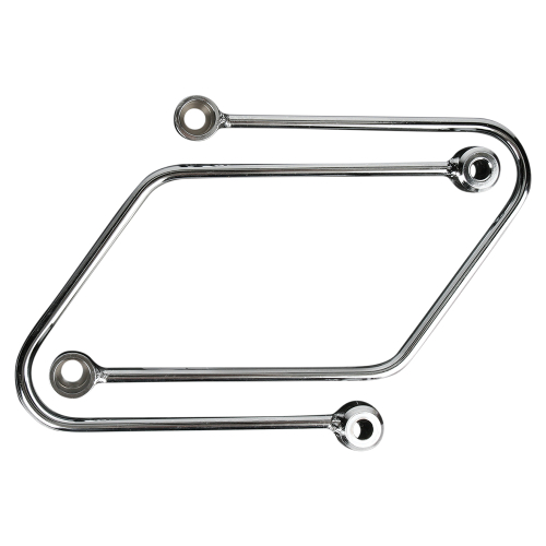 Cobra - Cobra Saddlebag Supports - Chrome - 02-6116