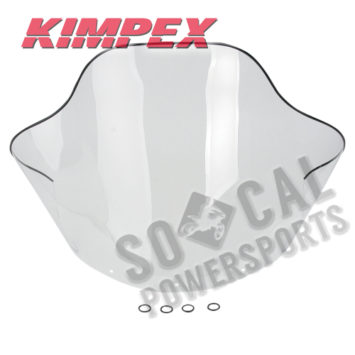Kimpex - Kimpex Polycarbonate Windshield - High - 17in. - Clear - 06-228-01