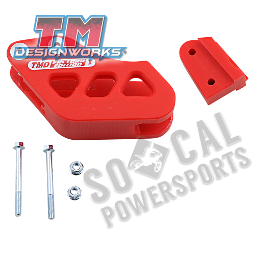 T.M. Designworks - T.M. Designworks Factory Edition 1 Rear Chain Guide - Red - RCG-GGM-RD