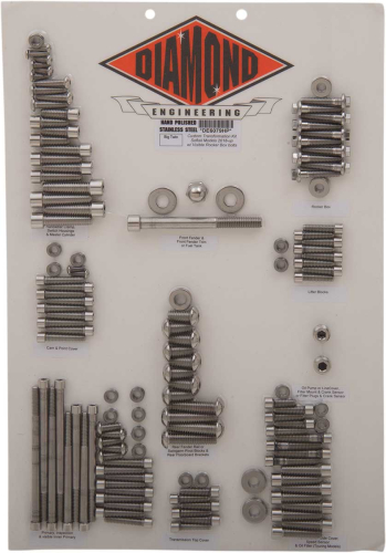 Diamond Engineering - Diamond Engineering OEM Style Polished Stainless Steel Custom Transformation Kit - DE6079HP