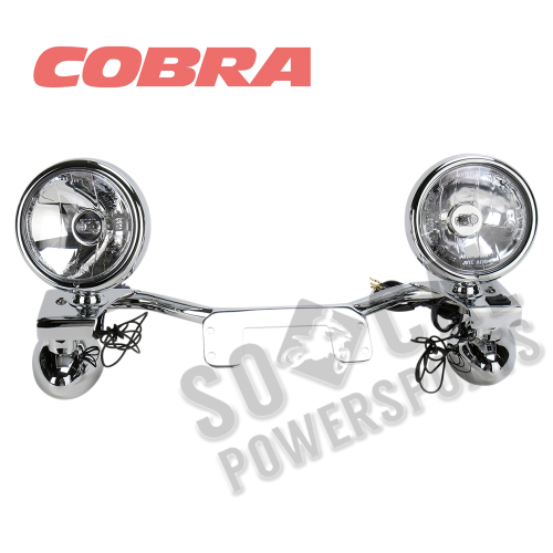 Cobra - Cobra Lightbar with Spotlights - Style A - 04-0115A
