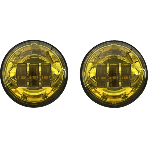 Custom Dynamics - Custom Dynamics 4.5in. Probeam LED Passing Lamps - Yellow - CD-45-Y