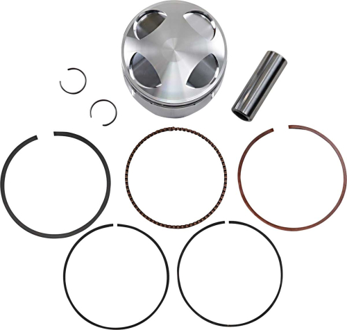J.E. Pistons - J.E. Pistons Round Piston Kit - 2.00mm Oversize to 87.00mm, 10.8:1 Compression - 133889