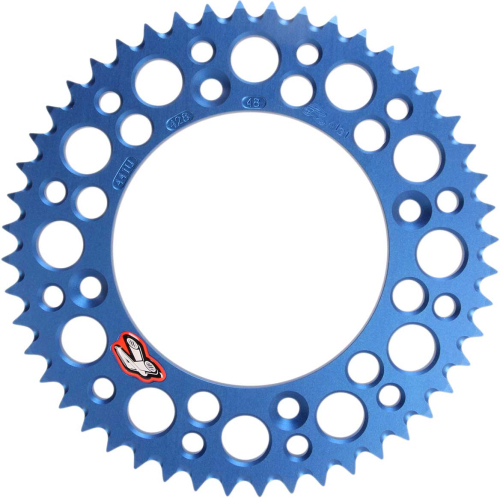 Renthal - Renthal Ultralight Rear Sprocket - 48T - Blue - 441U-428-48GPBU