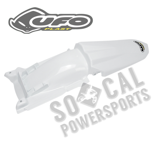 UFO Plastics - UFO Plastics Rear Fender - White - HU03322-041