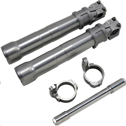 Alloy Art - Alloy Art 49mm Lower Legs - Clear  Anodized - 49LLFX-1ABS